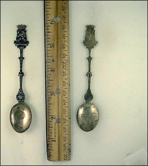 Luxembourg Crest, Luxembourg Souvenir Spoon MAIN