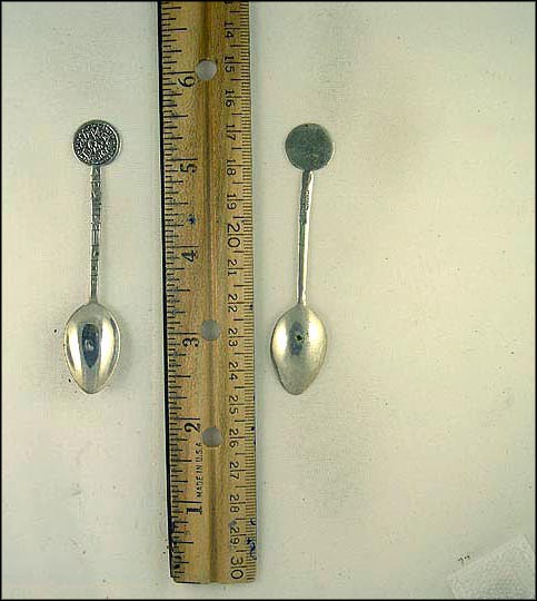 Mexico, Mayan Mask, Mexico Souvenir Spoon MAIN