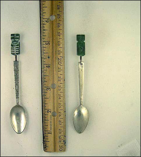 Stone Totem, Mexico Souvenir Spoon MAIN