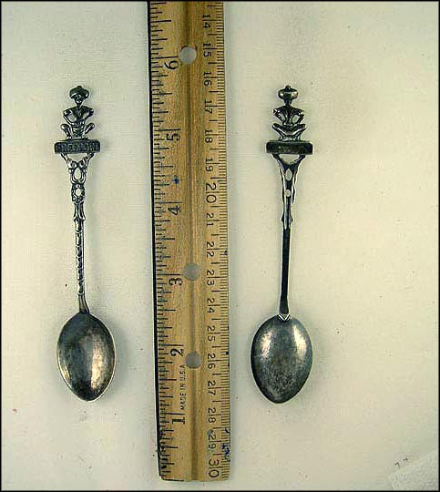 Man Playing Bongos, Freeport, Bahamas Souvenir Spoon MAIN