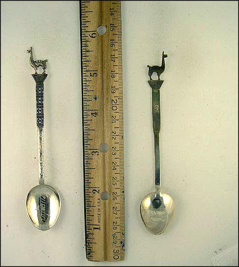Llama, Ecuador Souvenir Spoon MAIN