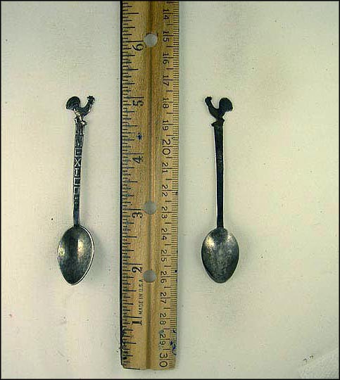 Rooster, Mexico Souvenir Spoon MAIN