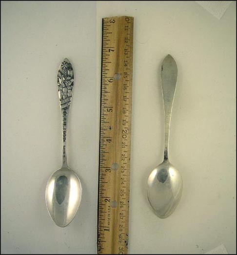 Farmers Market, Hollywood, California Souvenir Spoon MAIN