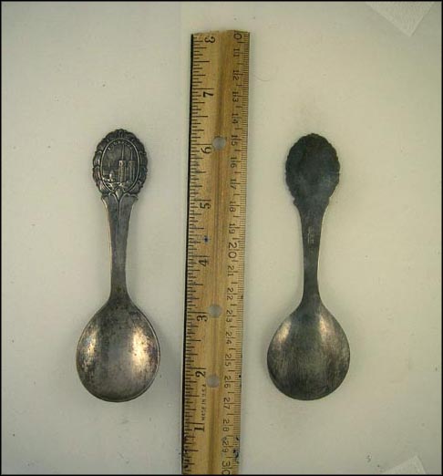 Cathedral, Roskilde, Denmark Souvenir Spoon MAIN