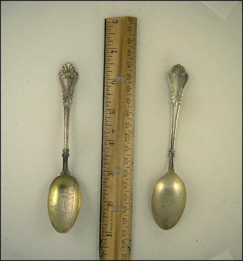 Court House, Fort Wayne, Indiana Souvenir Spoon MAIN