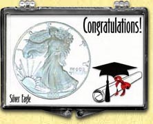 Snaplock - Graduation - Cap/Diploma Silver Eagle MAIN