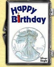 Snaplock - Birthday Candle Silver Eagle MAIN