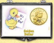 Snaplock - It's A Boy - Duck - Golden Dollar MAIN