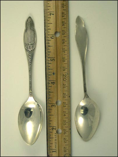 Smith Tower, State Seal, Seattle, Washington Souvenir Spoon MAIN