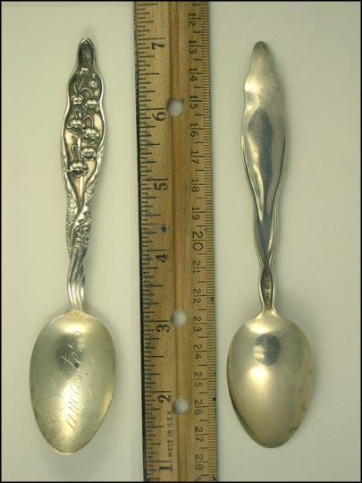 Lancaster, Flowers Souvenir Spoon MAIN