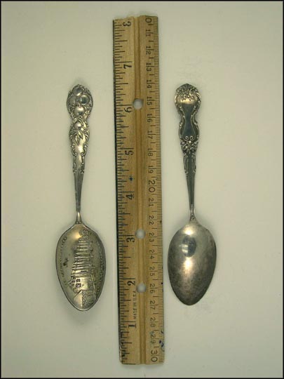 San Gabriel Mission 1771, Los Angeles, California Souvenir Spoon MAIN