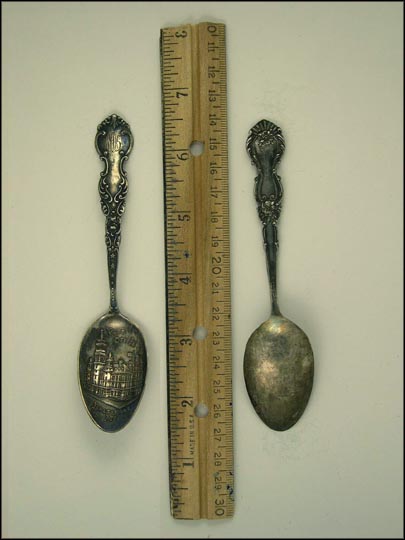 Post Office, Baltimore, Maryland Souvenir Spoon MAIN