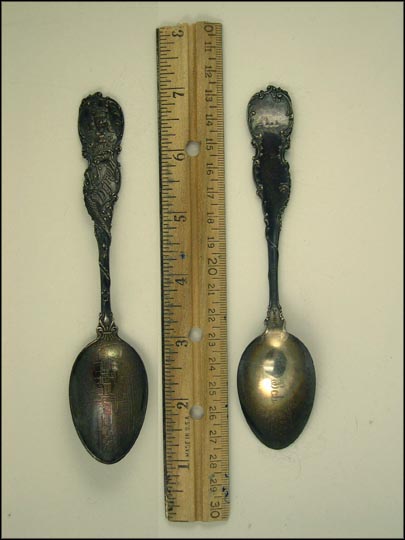 Cadillac, Harbor, Detroit, Michigan Souvenir Spoon MAIN