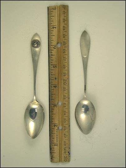 Oberlin College Seal, Oberlin, Ohio Souvenir Spoon MAIN
