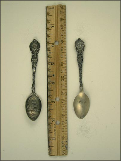 Garfield Memorial, Cleveland, Ohio Souvenir Spoon MAIN