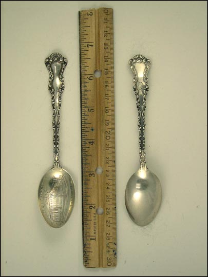 High School, Toledo, Ohio Souvenir Spoon MAIN