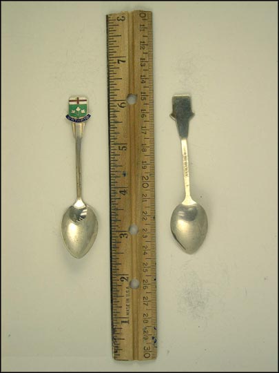Enameled Shield of Arms, Toronto, Ontario, Canada Souvenir Spoon MAIN