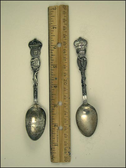Aerial Bridge, Fish, Post Office, City Seal, Ship, Superior Bridge,... Souvenir Spoon MAIN