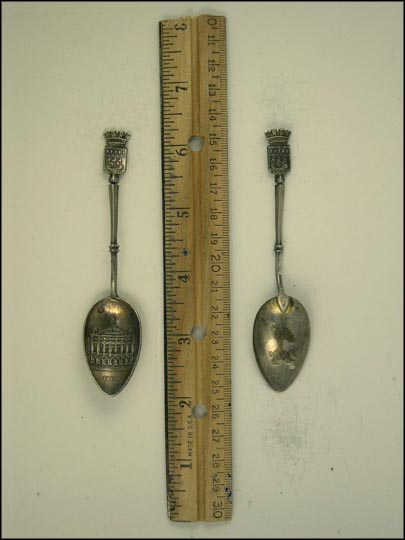 Cut Out Crest, Opera, Paris, France Souvenir Spoon MAIN