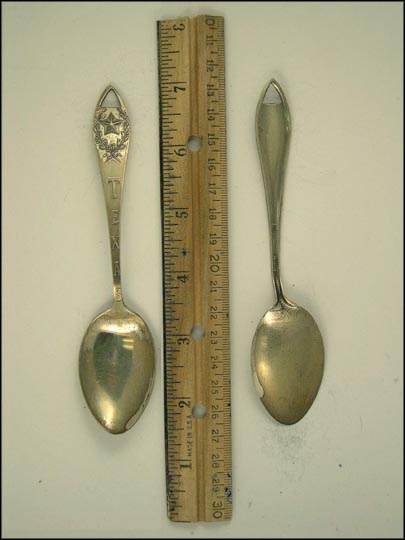 Cut Out, State Seal, Texas Souvenir Spoon MAIN