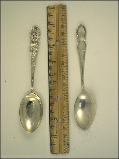 State Seal, Bowl, Hollywood, California Souvenir Spoon MAIN