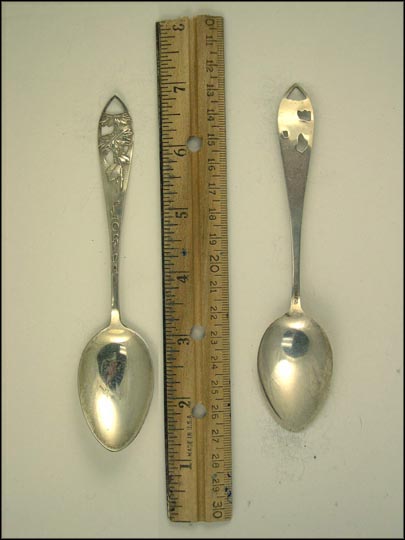 Cut Out Flowers, Florida Souvenir Spoon MAIN