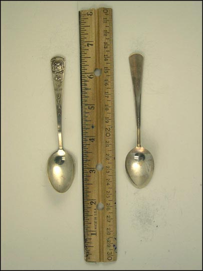 State Seal, Sego Lily, Utah Souvenir Spoon MAIN