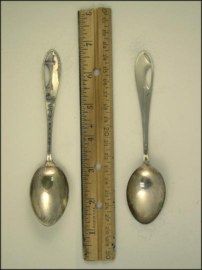 Cut Out Golden Gate Bridge, San Francisco, California Souvenir Spoon MAIN