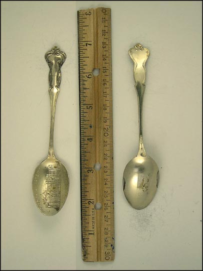 Memorial University, Mason City, Iowa Souvenir Spoon MAIN