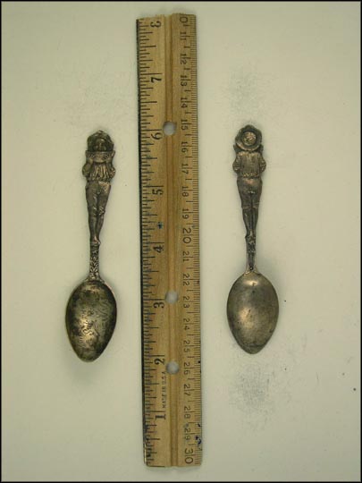 Boy Eating Watermelon, White Sulphur Springs, West Virginia Souvenir Spoon MAIN