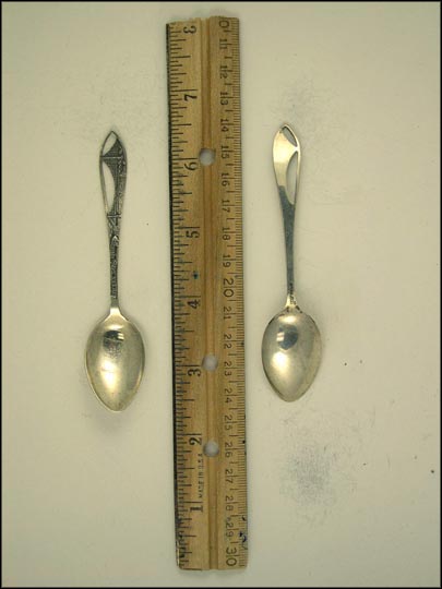 Cut Out Golden Gate Bridge, California Souvenir Spoon MAIN