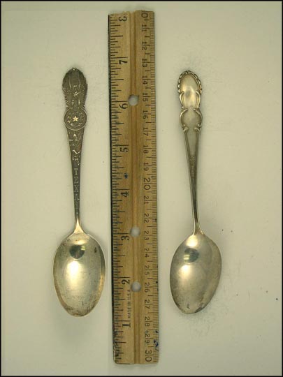 State Seal and Symbols, Texas Souvenir Spoon MAIN
