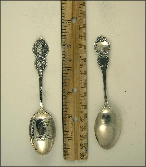 State Seal; You'll Have To Show Me, I'm From Missouri; Donkey, Missouri Souvenir Spoon MAIN
