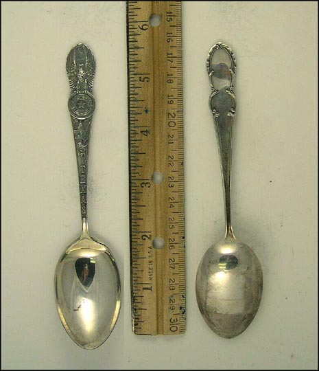 State Seal and Symbols, Texas Souvenir Spoon MAIN
