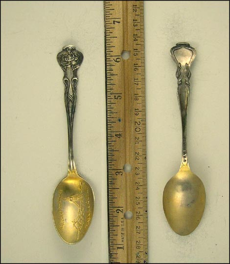 Wreck of the Maine, Havana, Cuba Souvenir Spoon MAIN