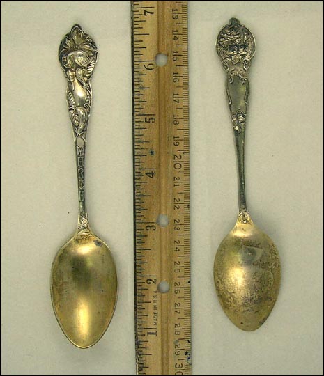 March, Flowers Souvenir Spoon MAIN