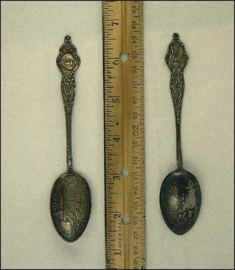 The Capitol, Washington, Washington, District of Columbia Souvenir Spoon MAIN