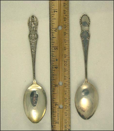 State Seal and Symbols, Charleston, West Virginia Souvenir Spoon MAIN