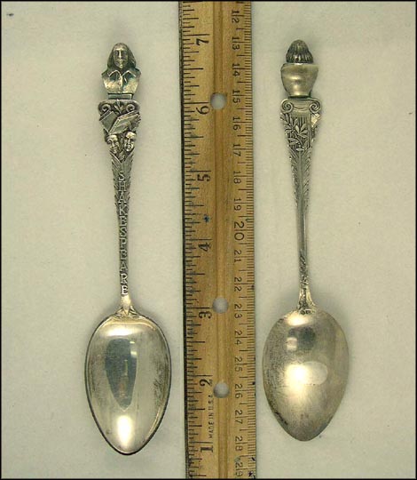 Shakespear, Books, Commedia Masks Souvenir Spoon MAIN