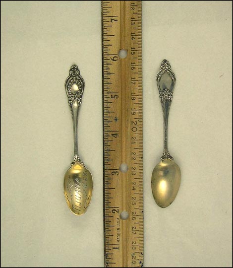 Fancy Design, Mexico Souvenir Spoon MAIN