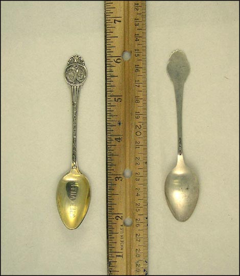 State Seal and City Seal, Greenville, South Carolina Souvenir Spoon MAIN