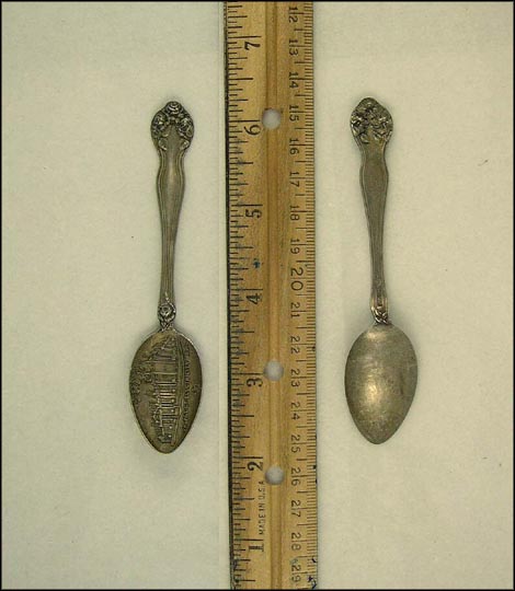 Palace of Electricity Building Souvenir Spoon MAIN