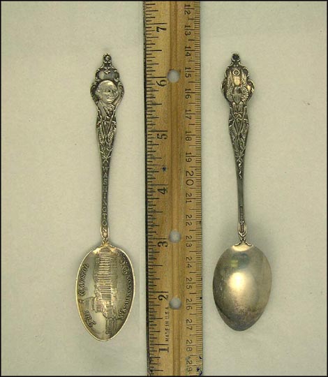 The Capitol, Washington, Washington, District of Columbia Souvenir Spoon MAIN