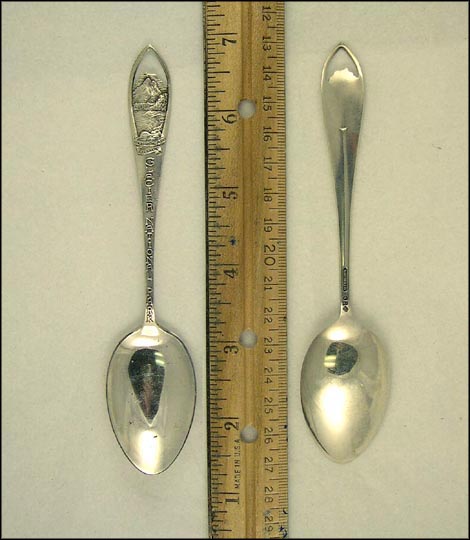 Glacier National Park, Cut Out Sons To The Sun Mountain Souvenir Spoon MAIN