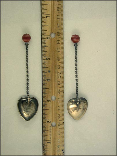 Salt Lake, Twisted Handle, Bead Souvenir Spoon MAIN
