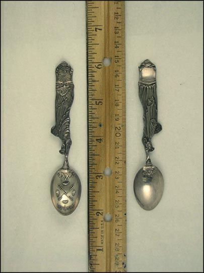 State Seal, Statue of Liberty, Symbols, New York Souvenir Spoon MAIN