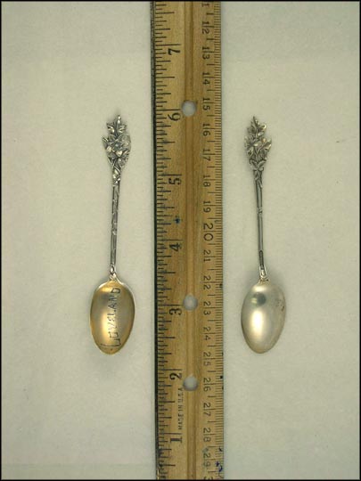 Loveland, Flower Handle Souvenir Spoon MAIN