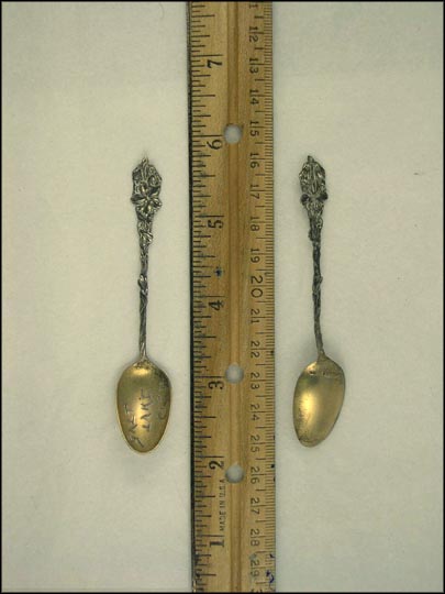Flower Handle, Salt Lake City, Utah Souvenir Spoon MAIN