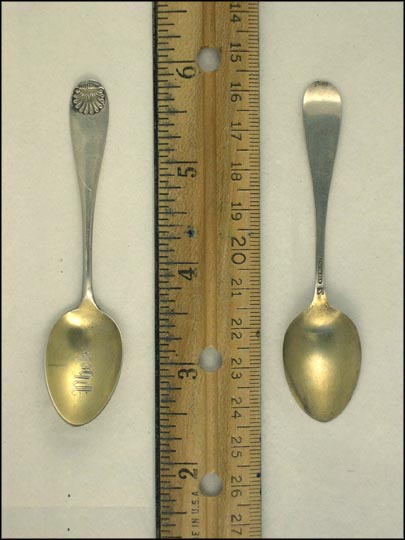 Phebe, Shell Souvenir Spoon MAIN