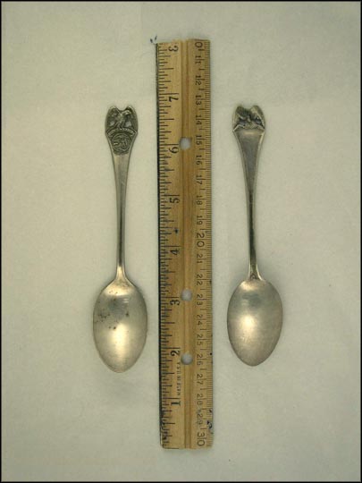 State Seal, Indiana Souvenir Spoon MAIN